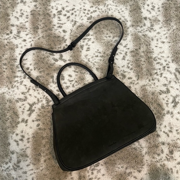 Steven Alan Handbags - Steven Alan Kate Suede 100% cow leather satchel bag
